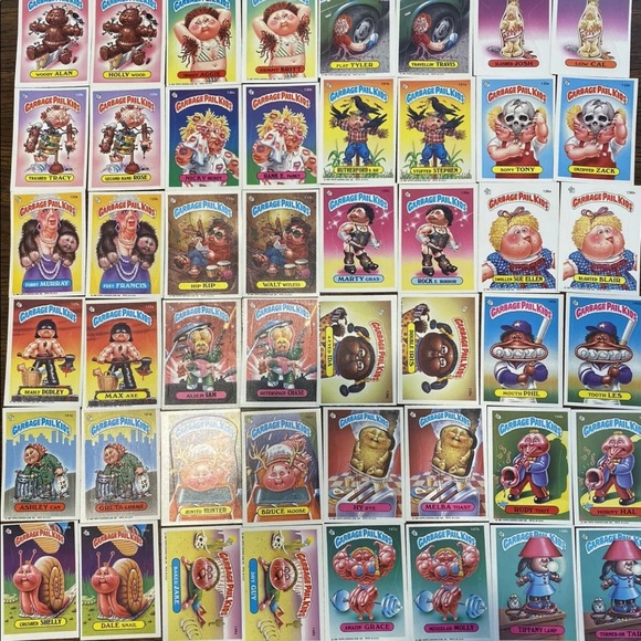 Vintage Garbage Pail Kids Trading Cards/Stickers Series 4 Full Complete Set - Picture 2 of 4